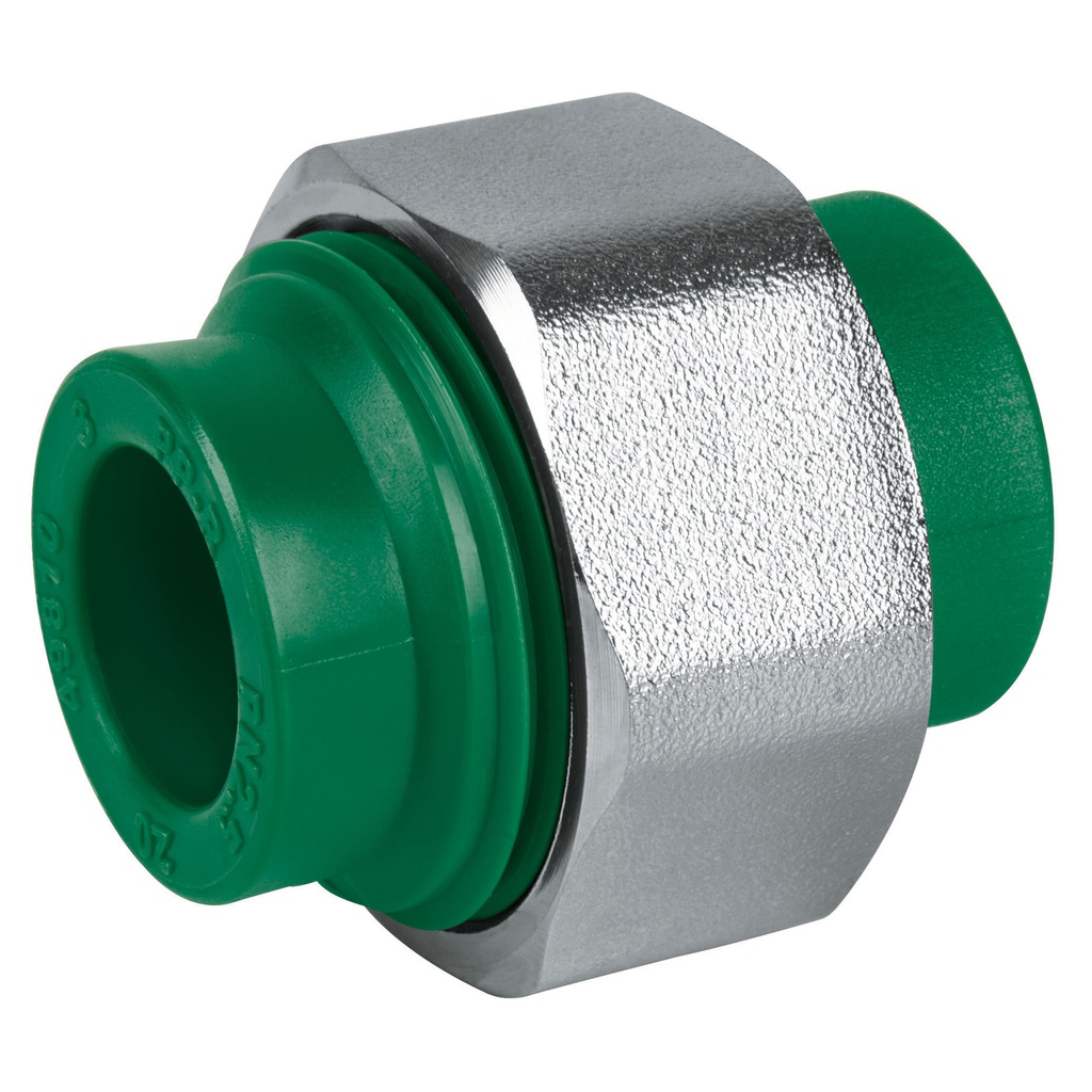 Tuerca union de PPR 1/2' x 1/2', Foset