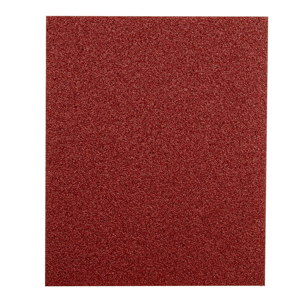 Lija de esmeril roja grano 50 de oxido de aluminio, Truper