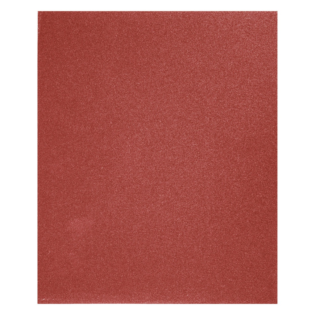 Lija de esmeril roja grano 120 de oxido de aluminio, Truper