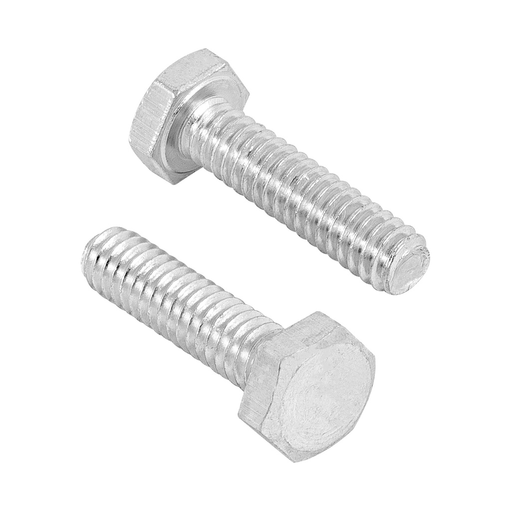 Bolsa con 100 tornillos 1/4' x 1' tipo maquina, Fiero