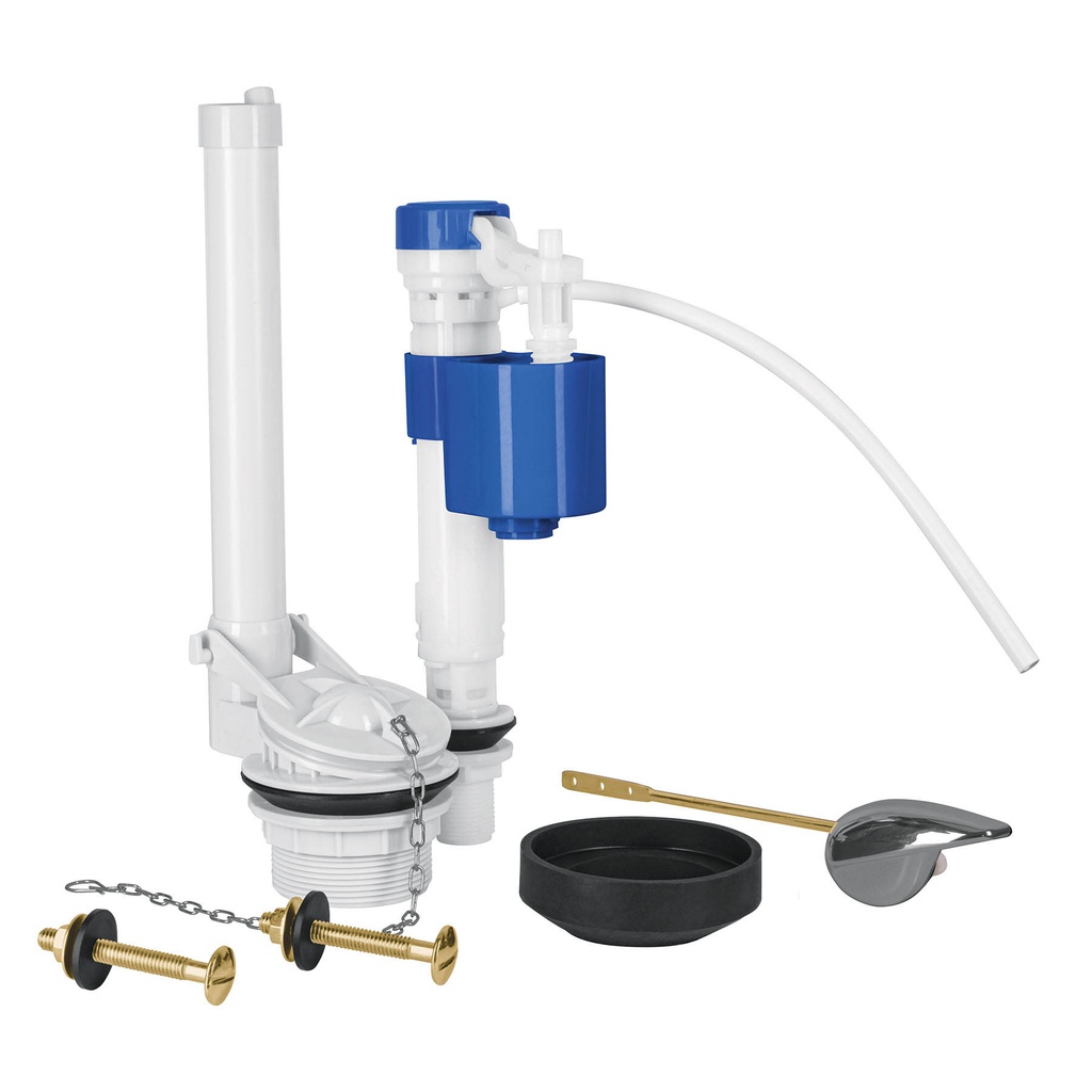 Juego de reparacion p/WC, c/valvula de ajuste de altura