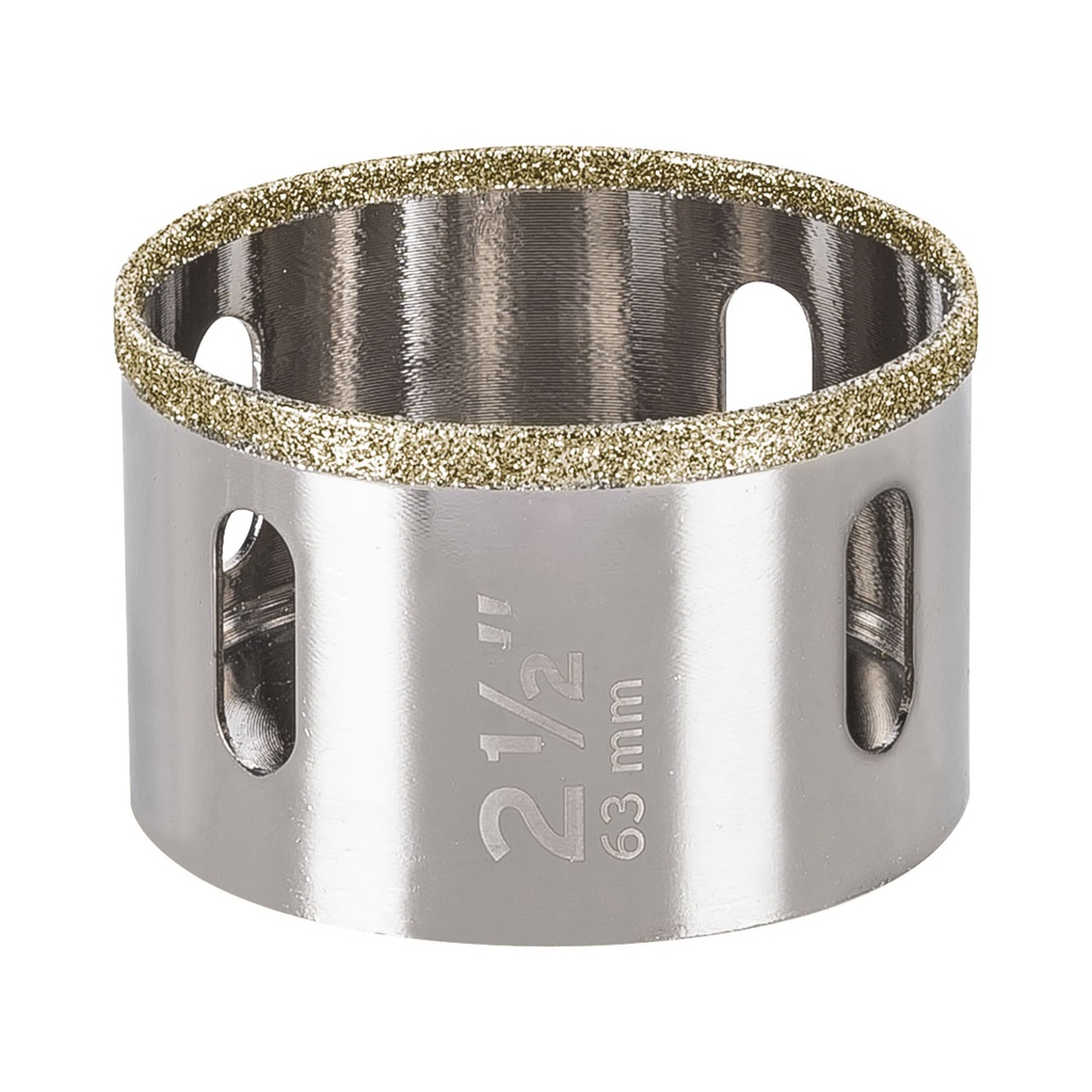 Brocasierra diamante 2-1/2' borde continuo, Truper