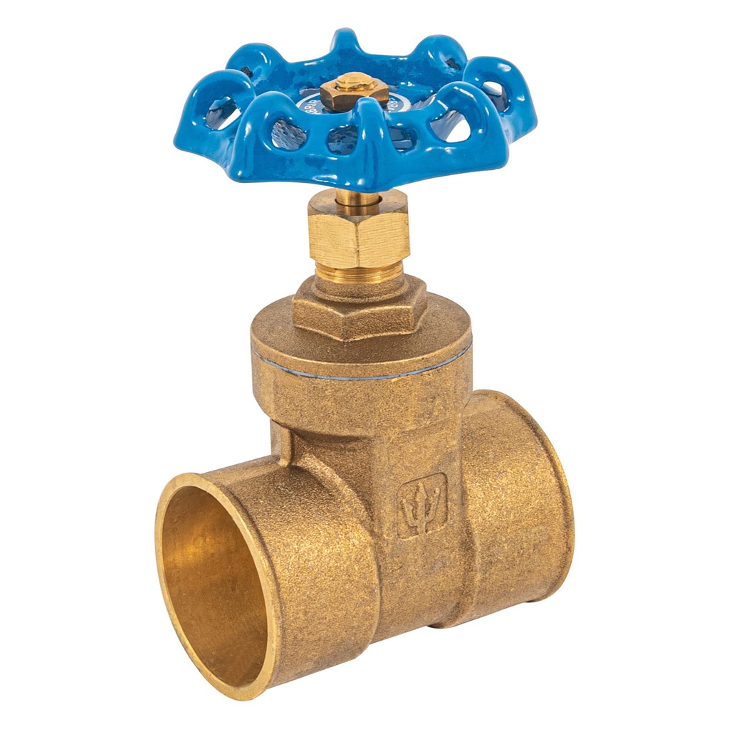 Valvula de compuerta de laton soldable de 1 1/2', Foset