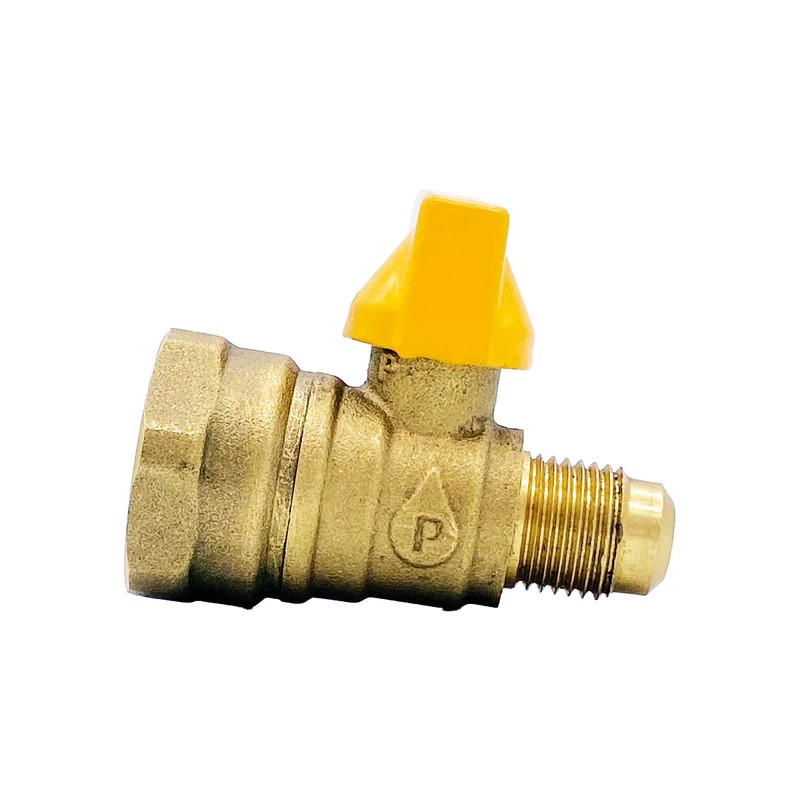 Valvula Para Gas MARIPOSA 5/16&quot; x 1/2&quot; PLomacy (VCG8)