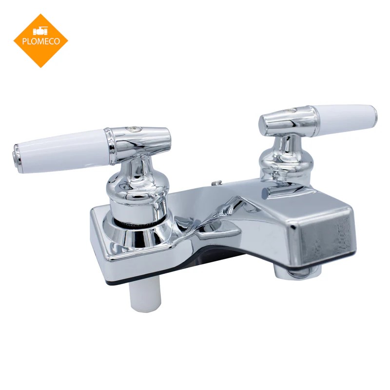 Mezcladora Para Lavabo 4" Cuerpo de Acetal  Plomeco  (M401)