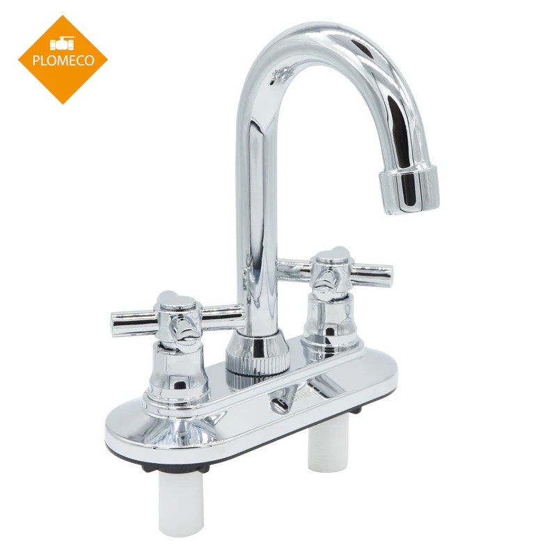 Mezcladora para Lavabo ABS Cuerpo de Acetal Tipo Bar Maneral Cruz Plomeco (M404)