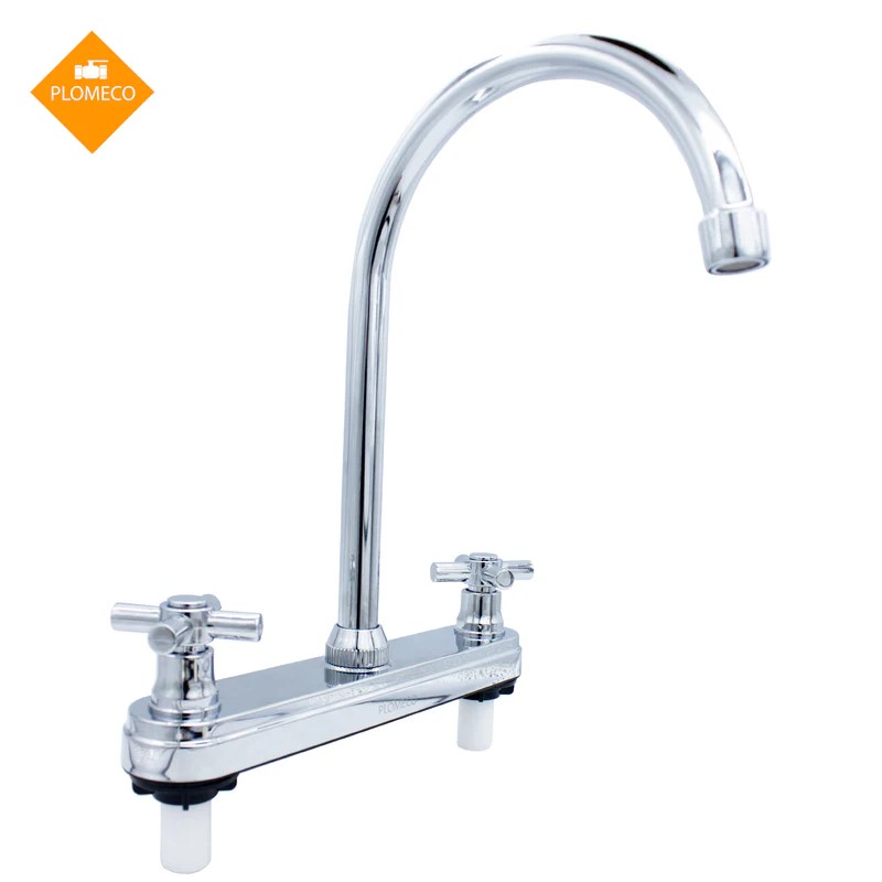 Mezcladora Para Fregadero 8&quot; Cuerpo de Acetal  Plomeco  (M802)