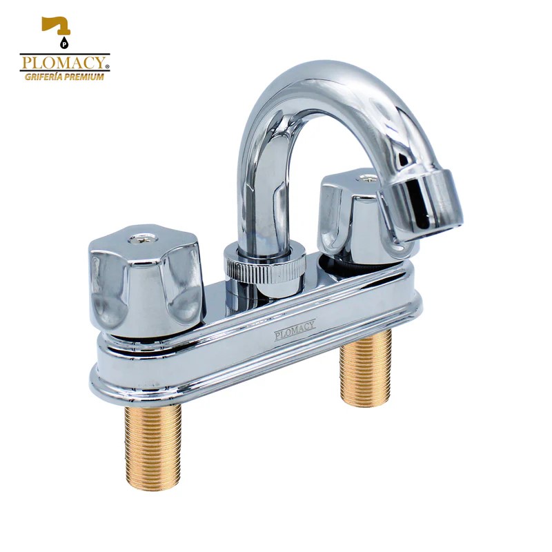 Mezcladora Para Lavabo 4" Maneral Tipo Uniersal  Plomacy  (PM4T)