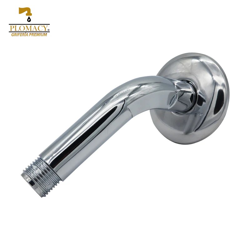 Brazo Para Regadera de "ABS"  45° x 1/2" x 15cm. Plomacy  (BRABS)