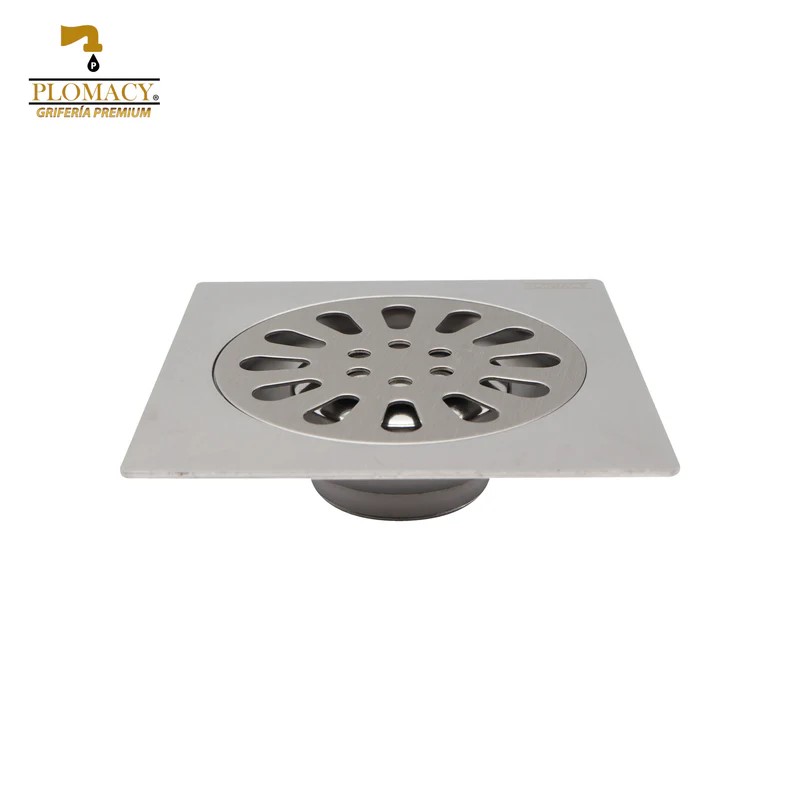 Resumidero 4&quot; X 4&quot; Acero Inoxidable 304 Plomacy (R4304)