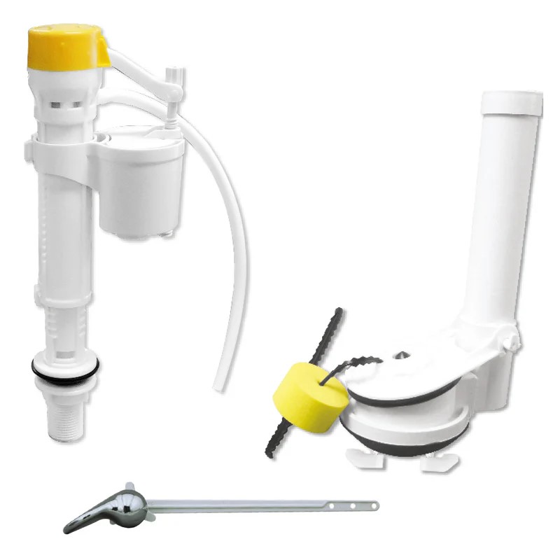Herraje WC Ultra-Pilot  3&quot; Ajustable One Piece Con Palanca Cromada  (2583)