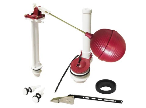 Herraje WC Hydro-Gard 2&quot; Palanca Cromada y Esponjoso   (H8008)