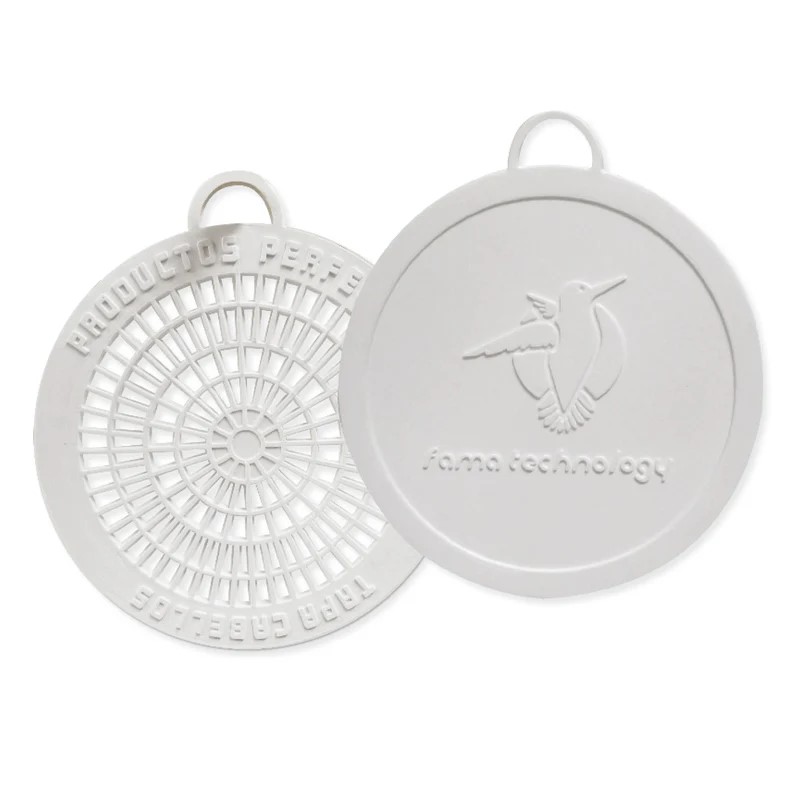 Atrapacabellos y Tapa 4&quot; Flexibles (2383)