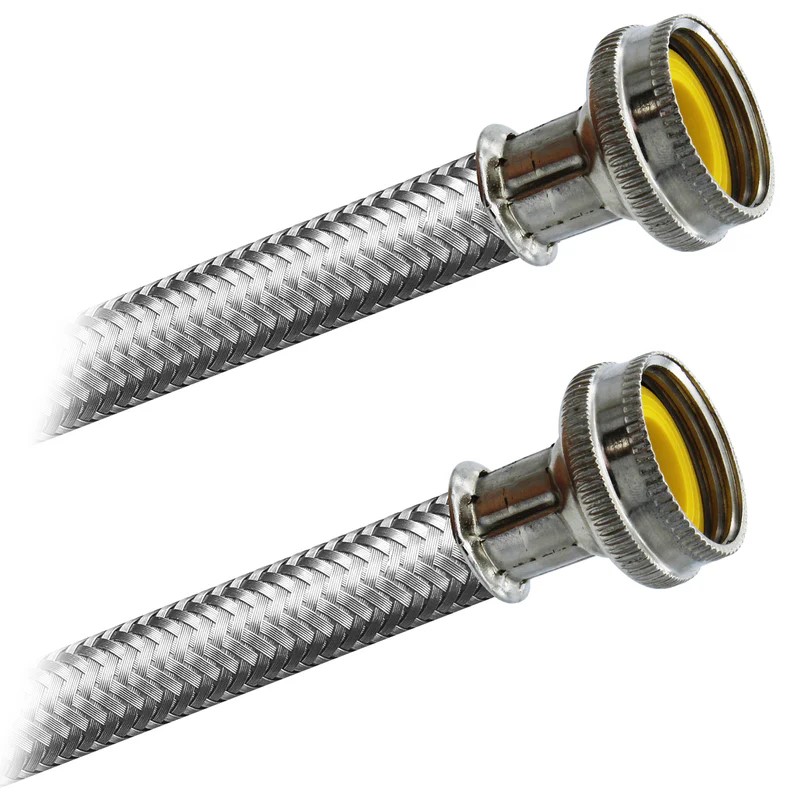 FamaFlex Premium Para Lavadora LLenado 3/4" NH x 3/4" NH x 120cm.-48"  (9521)
