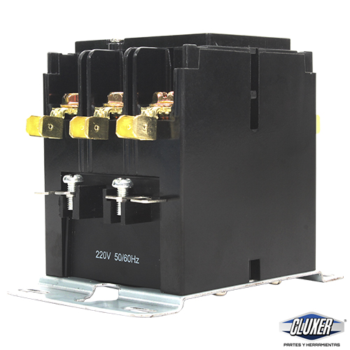 1 Contactor 3 Polos 30 Amps, Bobina 208-240vac, 50/60hz