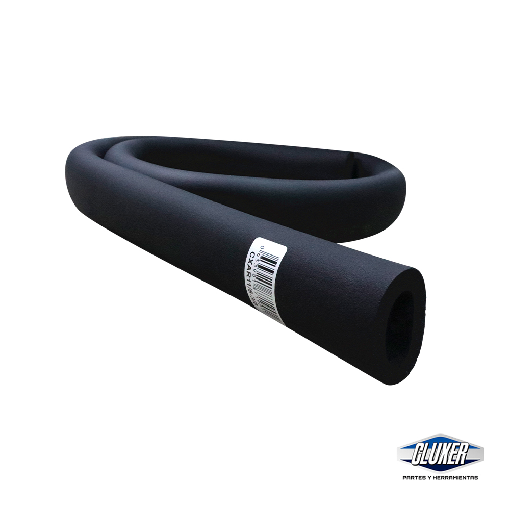 Aislante Termico Tubo 1-3/8 Pulgada, Espesor 3/8 Pulgada, Largo 1.8 Metros Modelo: CXAR13/8-3/8 Marca CLUXER