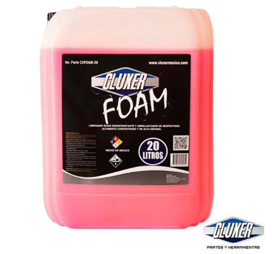 Desincrustante Para Serpentines Foam Cleaner Porron 20l