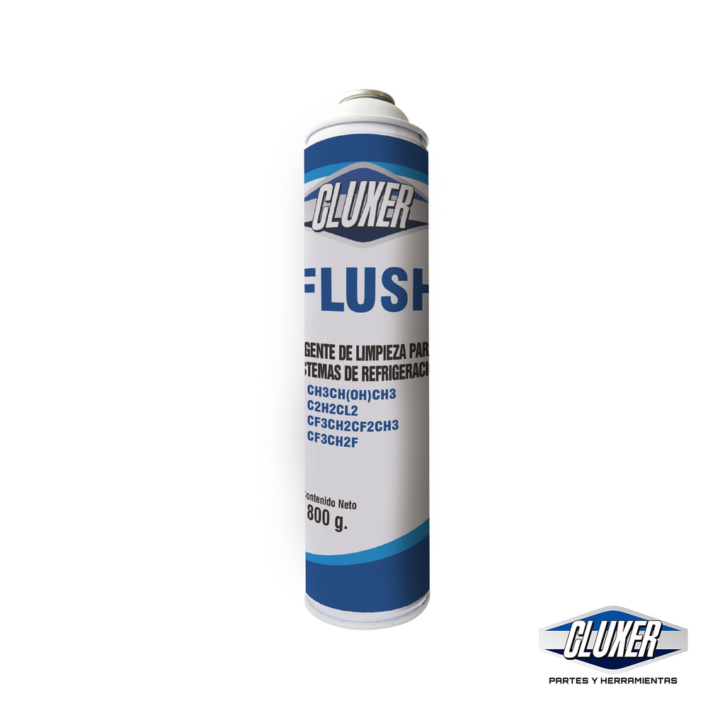 Cluxer Flush 800gr. Agente Limpiador Sustituto Marca Cluxer, Modelo: CX-FLUSH800
