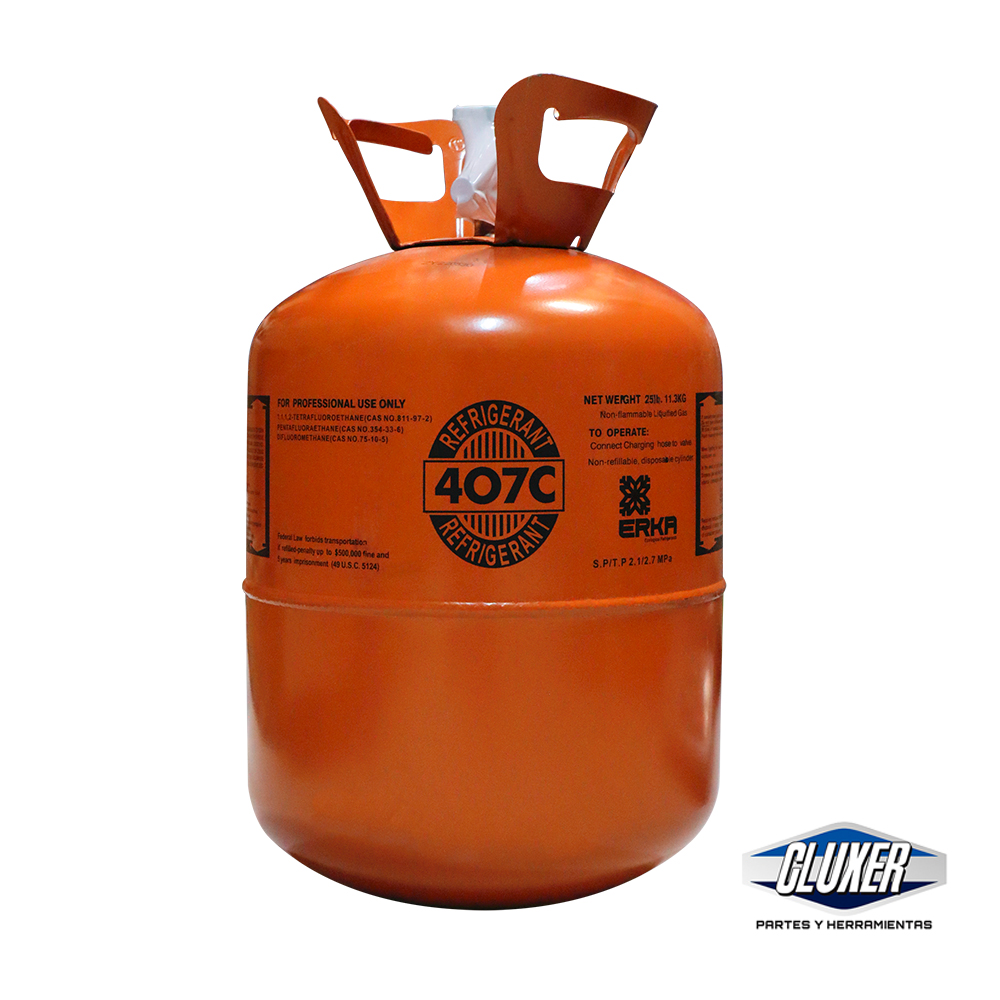 Gas Refrigerante R-407C Boya 11.3Kg Modelo: CXR-407C-113B