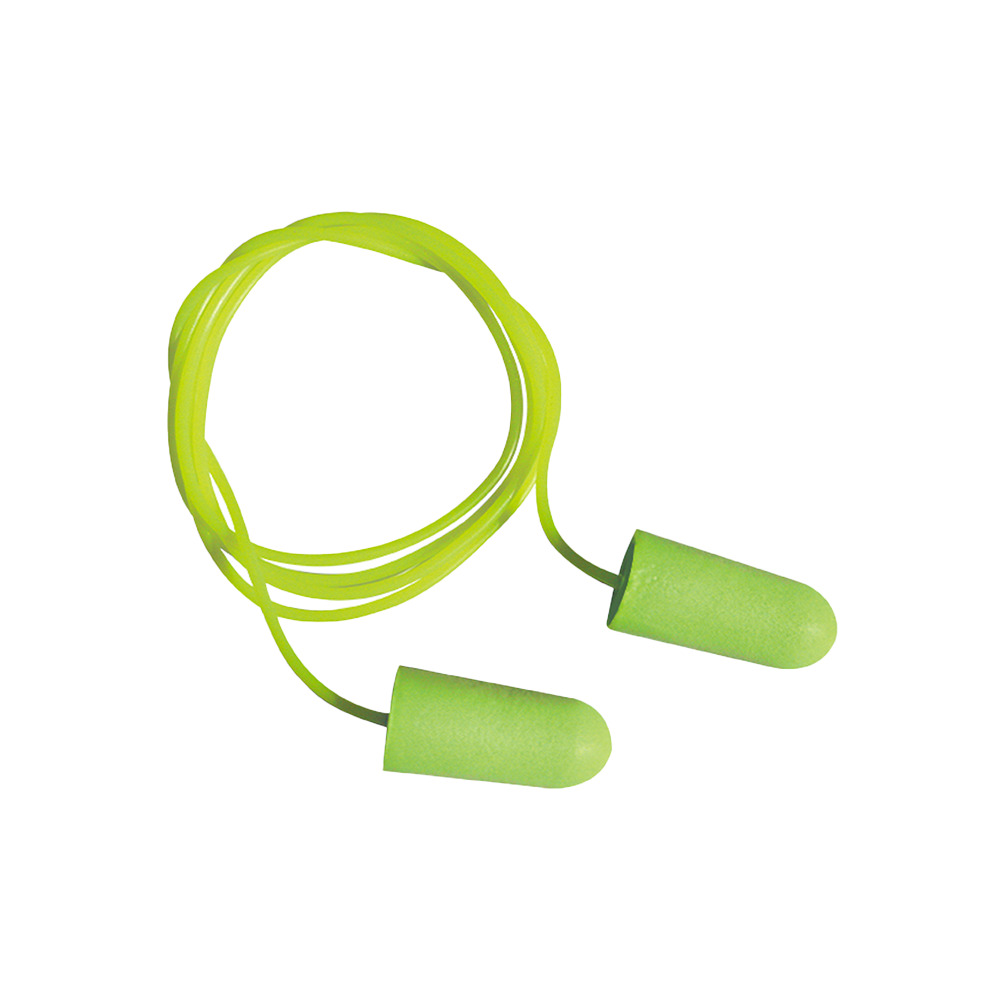 TAPON AUDITIVO ECOFRIENDLY 32DB CON CORDON CAJA C/ 1000 PARES