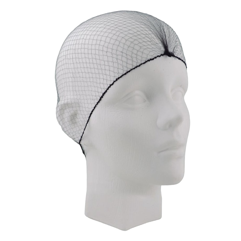 GORRO DE MALLA LIGERA NEGRA DE 20 PULG.