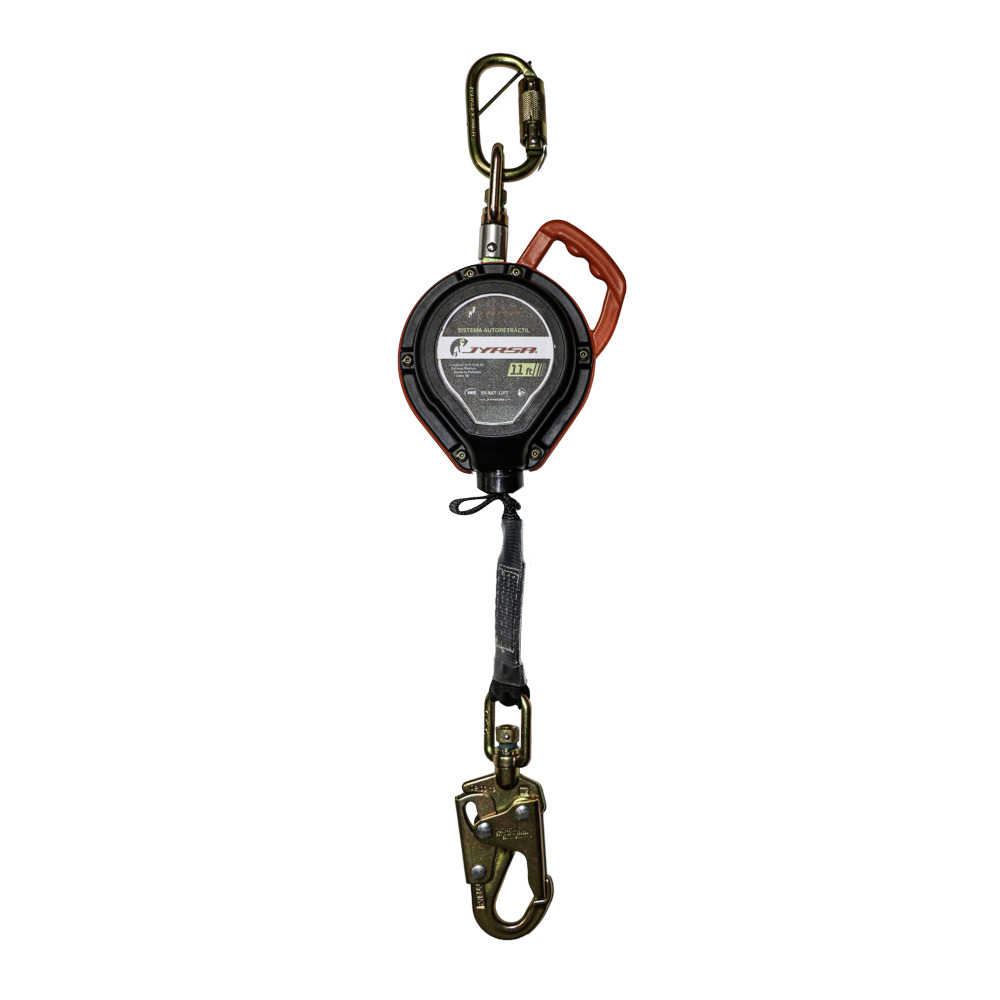 SISTEMA RETRACTIL DE BANDA CON CARCASA PLASTICA MEDIDA 11 FT