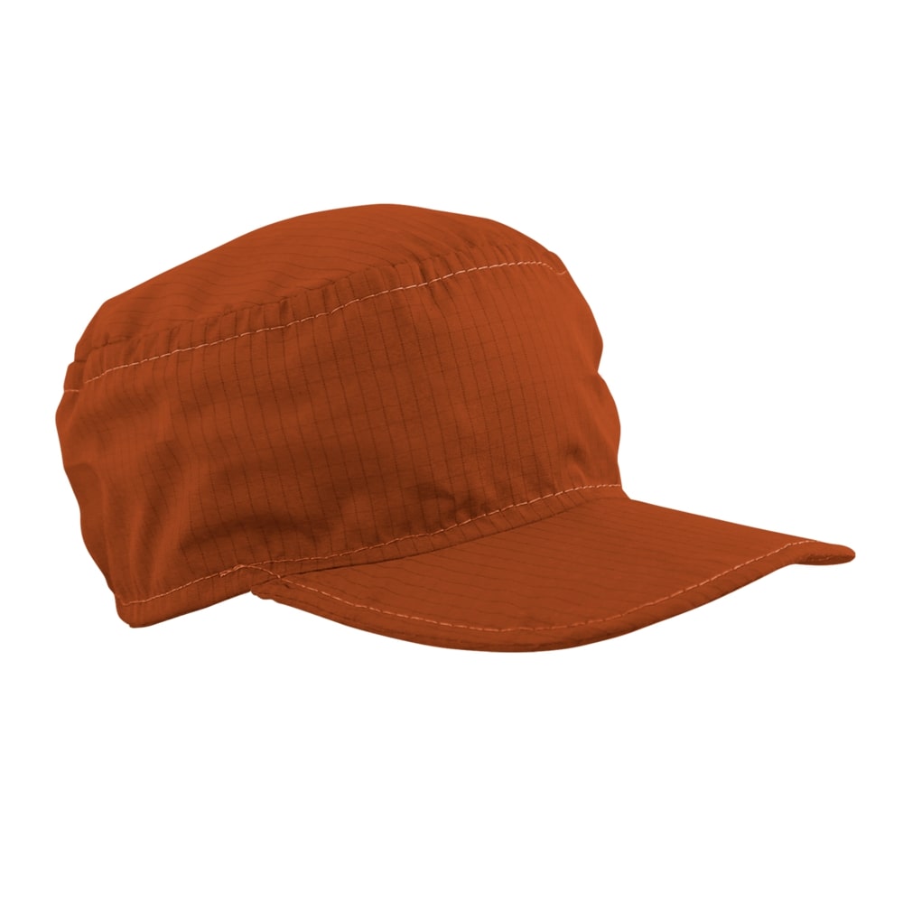 GORRA ANTIESTATICA ECOFRIENDLY CON VISERA, COLOR ANARANJADA.