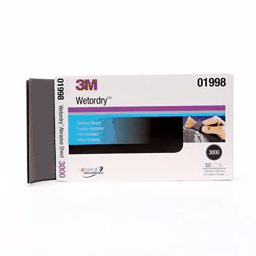 Lija 3M Imper.5.5x9”#3000 1998