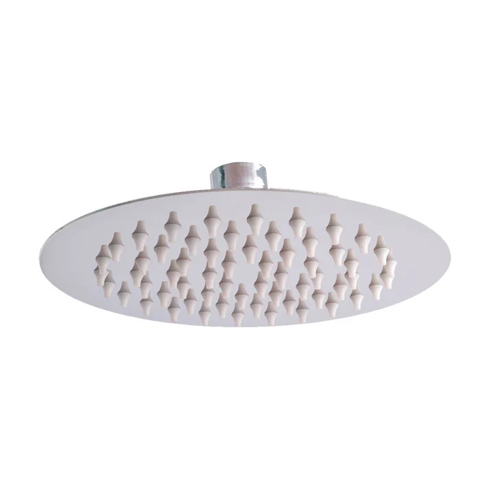 REGADERA DELGADA RED.8&quot; DIAM.AC.INOX.AC.CROMO