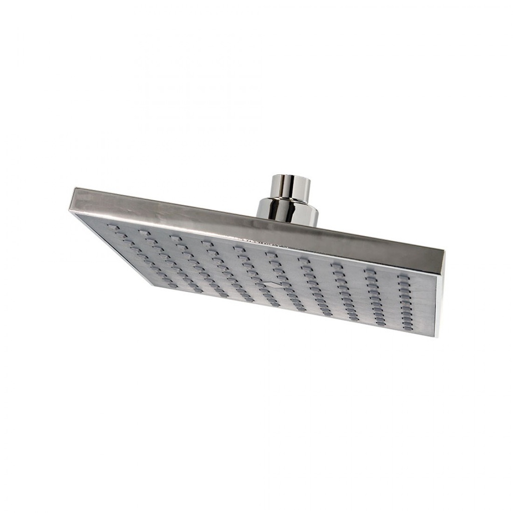 REGADERA CUADRADA 7 1/2 X 7 1/2" MODELO MALASIA