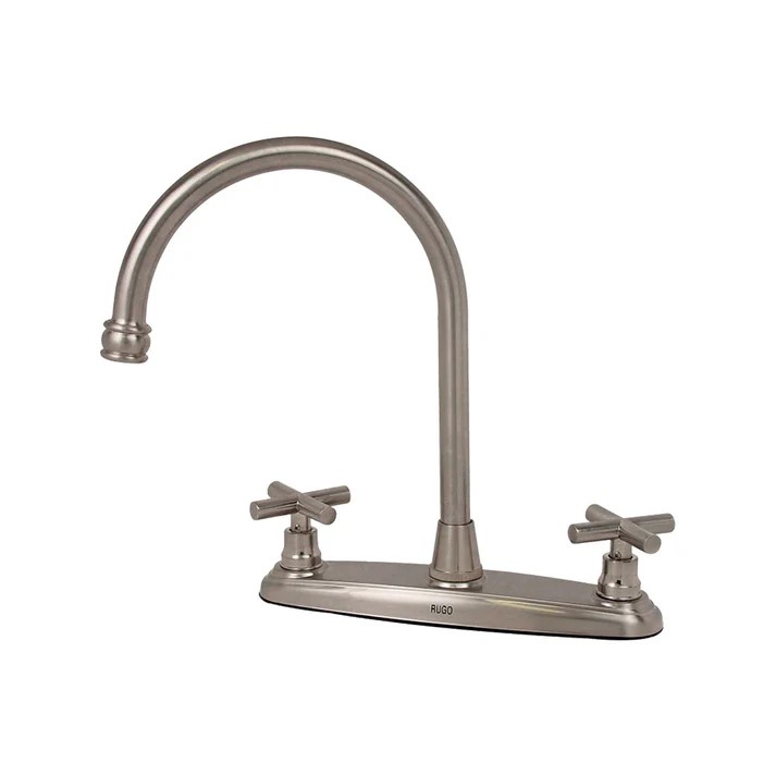 MEZCLADORA FREG.SATINADA M/CRUCETA