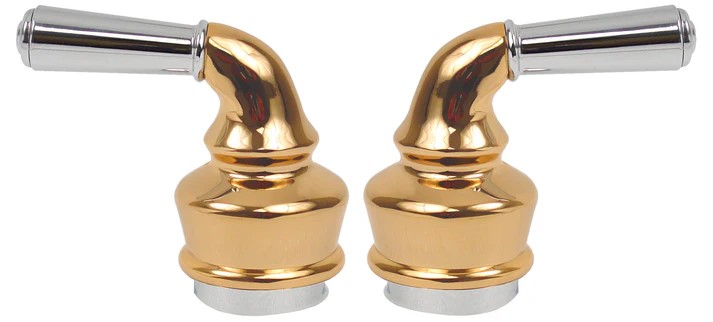 JUEGO MAN.PEQUIN ORO-CROMO ESTRIA &quot;H&quot;