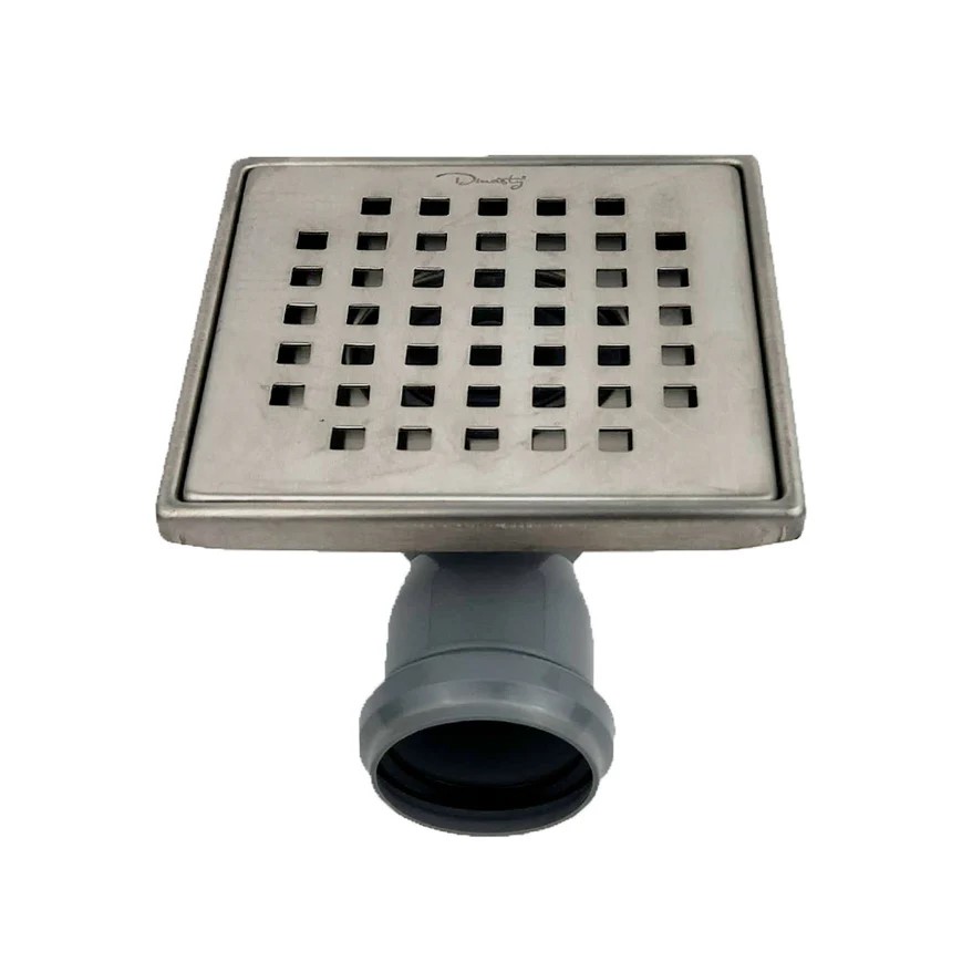 RESUMIDERO Y REJILLA 150MM AC. INOX 304 CUADRADO