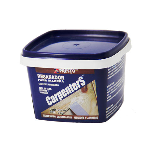 RESANADOR P/MADERA CARPENTERS TARRO CAOBA 236 ML