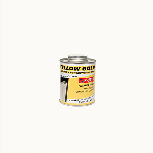 PEGAMENTO CPVC YELLOW GOLD LATA 473 ML