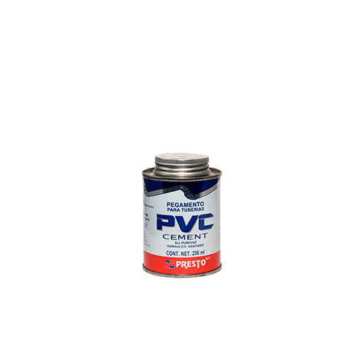 PEGAMENTO PVC PRESTO LATA 236 ML