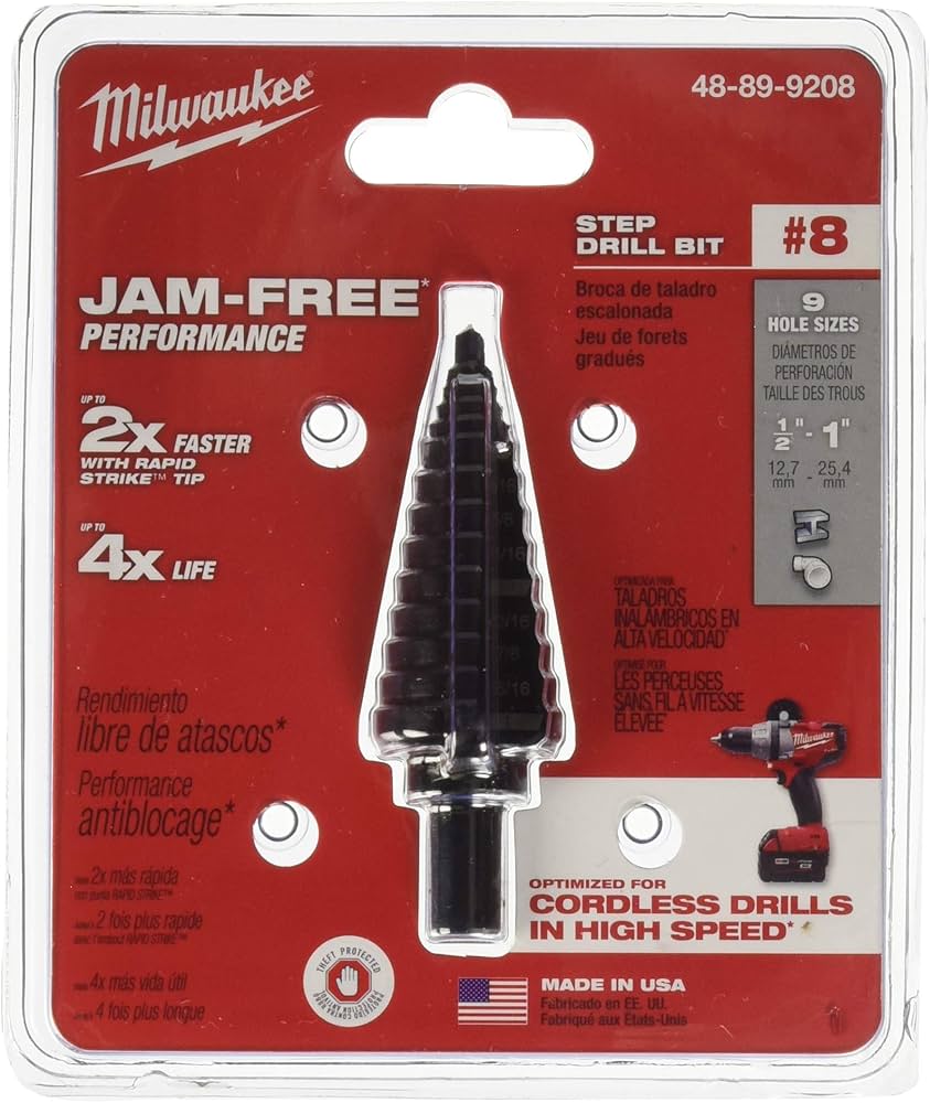 BROCA ESCALONADA 1/2-1”