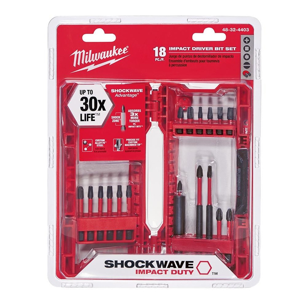 JGO.PUNTAS MWK 18pz. SHOCKWAVE