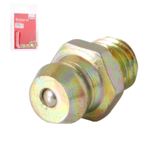 GRASERA 1/4"-28 RECTA H-100 BLISTER DE 10 PIEZAS
