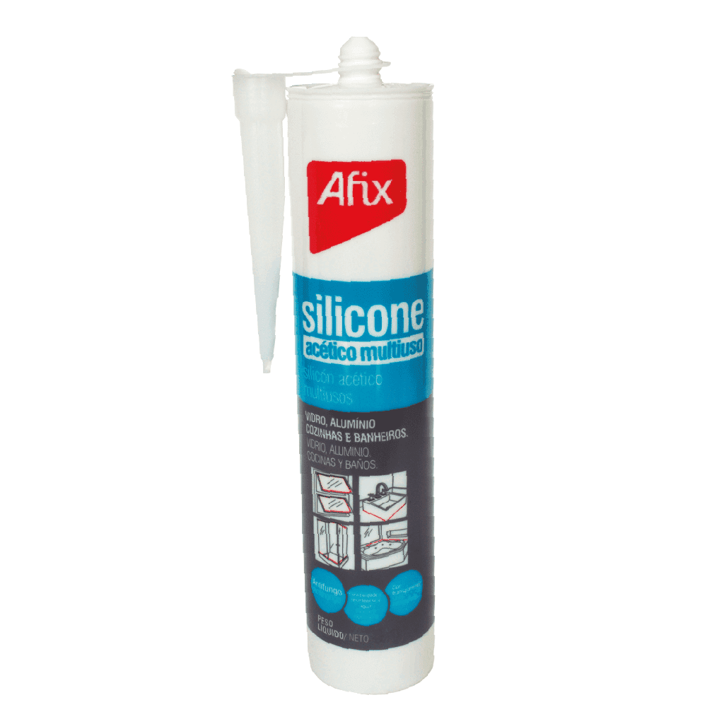 AFIX SILICON BAÑOS Y COCINAS  BCO.270gr