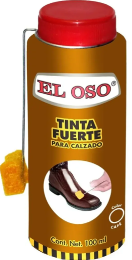 TINTA FUERTE EL OSO   100ml.CAFE