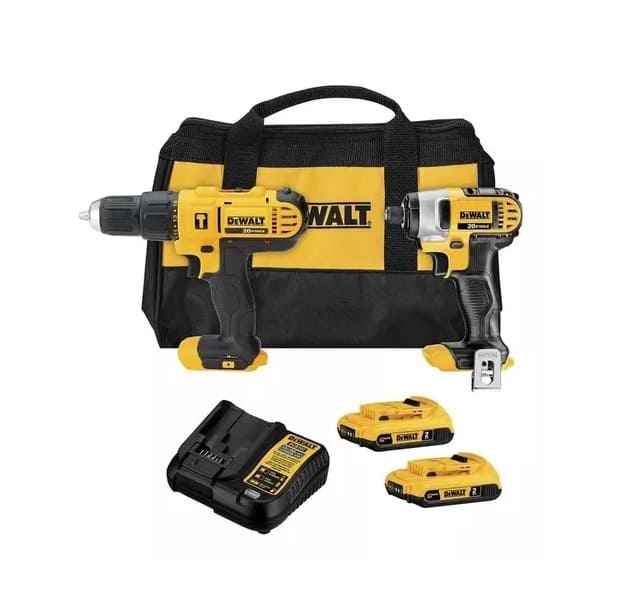 COMBO DW ROTOM.1/2+ATORN.IMP. 20V MAX