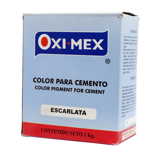 COLOR P/CEM.2005 ESCARLATA  1K