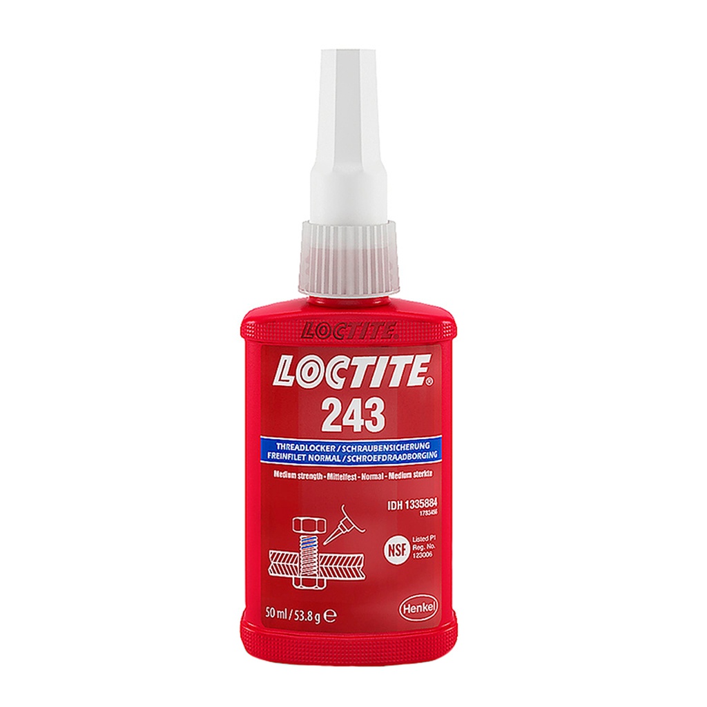 LOCTITE® 243™ FIJADOR DE ROSCAS RESISTENCIA REMOVIBLE 50 ml