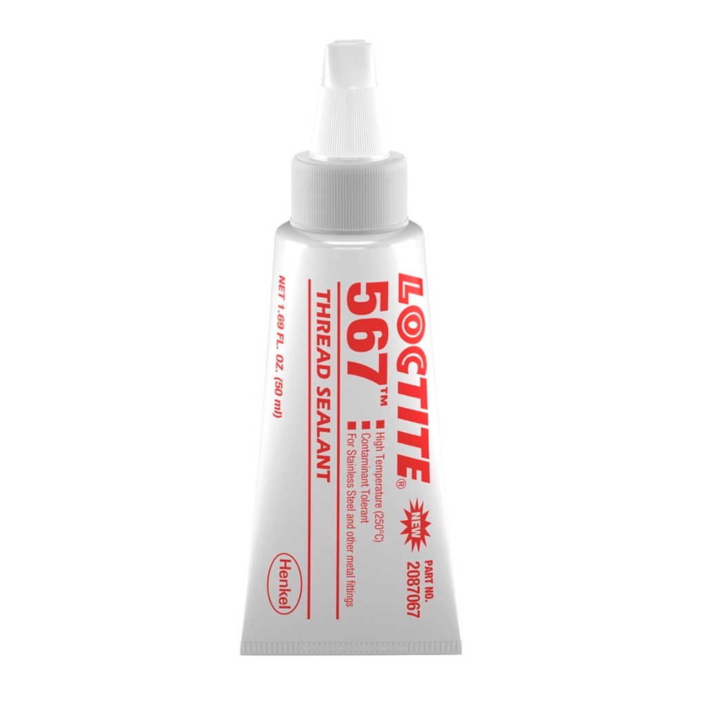 LOCTITE® 567™ PST® SELLADOR PTFE ALTA TEMPERATURA 50 ml