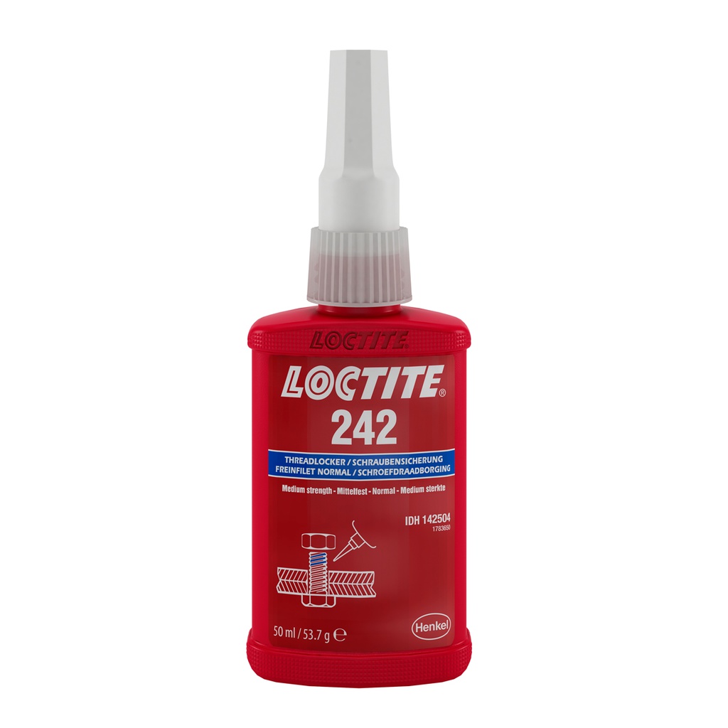 LOCTITE® 242™ FIJADOR DE ROSCAS RESISTENCIA REMOVIBLE 50 ml