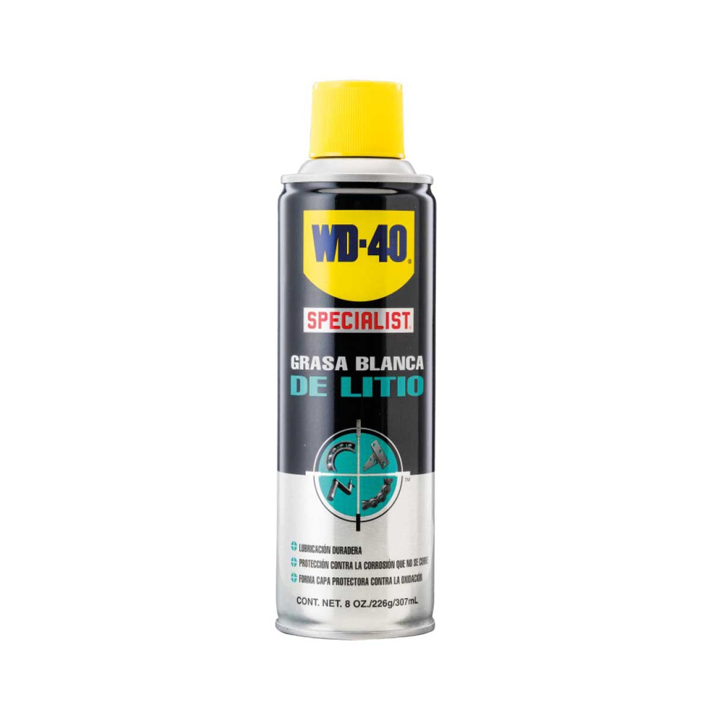 WD-40 SPECIALIST GRASA BLANCA DE LITIO 8OZ