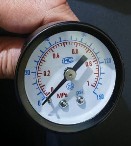 MANOMETRO 0-150 PSI S/M 200426-1
