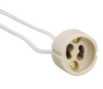 PORTALAMPARA PORCELANA GU-10
