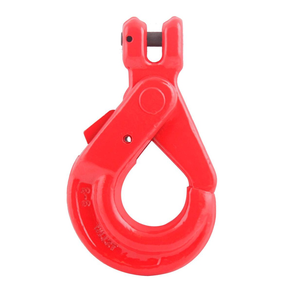 GANCHO CLEVIS G80 CON SEGURO    ROJO     8MM